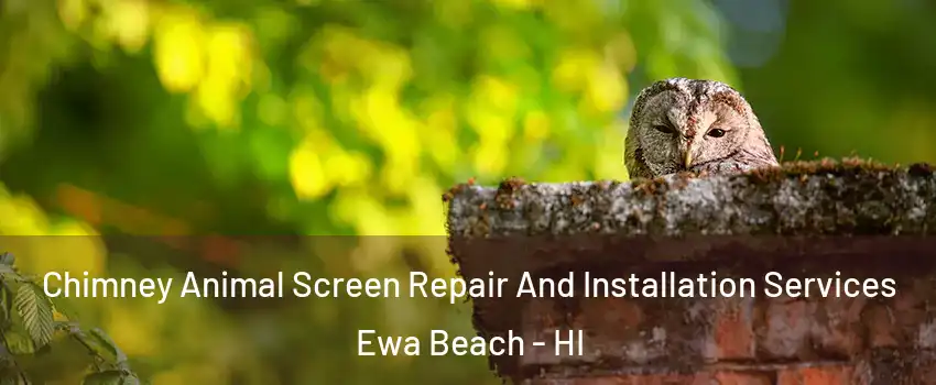  Chimney Animal Screen Repair And Installation Services Ewa Beach - HI